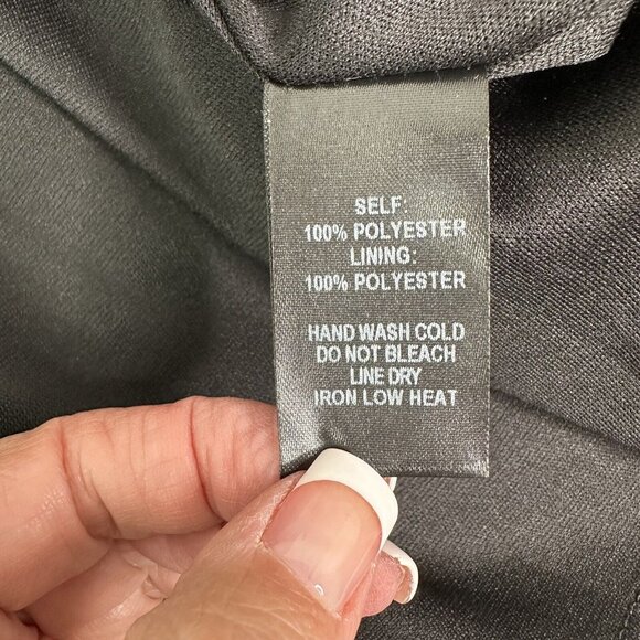 Lulu's Women's Fit & Flare Bow Cutout Mini Dress Size XL Black Prom Wedding NWT - Picture 11 of 12